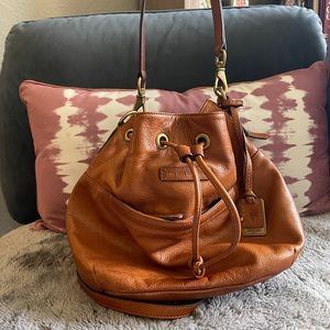 Frye bucket purse